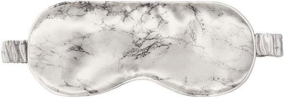 Marble Sleep Mask with Embroidery