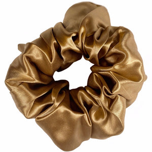 Maxi Silk Scrunchie - Lux Gold