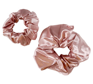 Maxi & Midi Scrunchie Duo - Blush