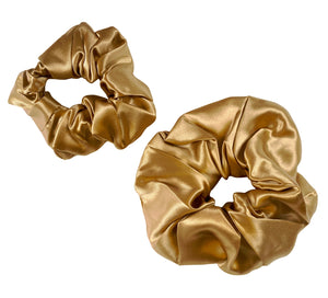 Maxi & Midi Scrunchie Duo - Lux Gold