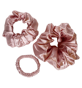 Signature Scrunchie Trio - Blush