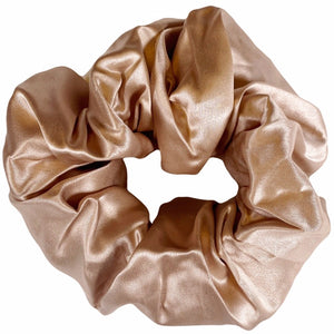 Maxi Silk Scrunchie - Champagne